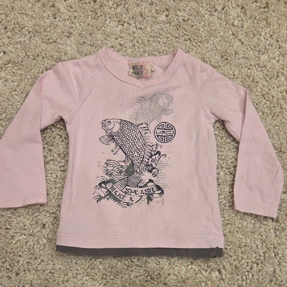Wild Mango Long Sleeve Shirt Size 3T